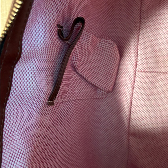 Dooney & Bourke Burgundy Croc-Embossed Hobo Bag - Picture 7 of 11